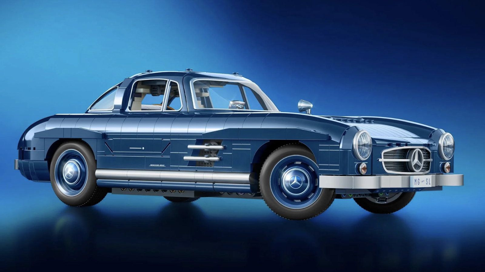 Mattel Brick Shop Mercedes 300SL